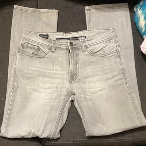 Distressed jeans